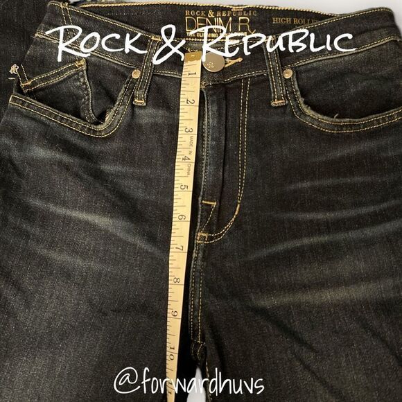 Rock & Republic High Roller High Rise Skinny Jeans | Legging | READ | Size 4 - Picture 11 of 14